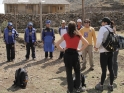 Meeting the guides in Peru