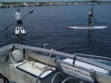 Paddle Surfing Lake Champlain