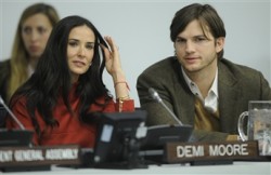 Demi Moore and Ashton Kutcher